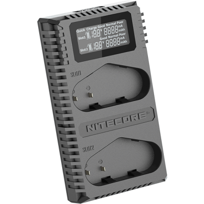 Зарядное устройство NITECORE UCN4 PRO для Canon LP-E4 / LP-E4N
